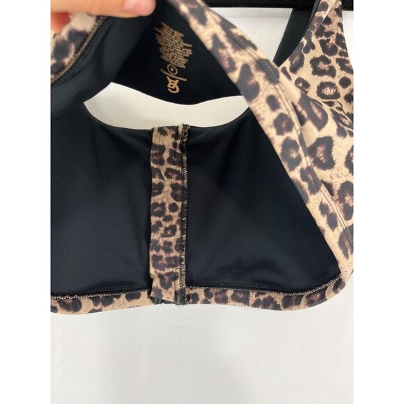 Good American Leopard Print Bra Top - Picture 7 of 8
